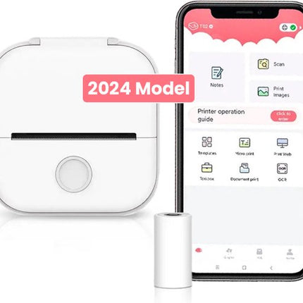 Pocket Print | Mini Portable Printer with Eco-Friendly Thermal Technology | Easy Label & Sticker Printing 1