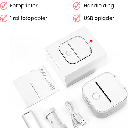 Pocket Print | Mini Portable Printer with Eco-Friendly Thermal Technology | Easy Label & Sticker Printing 2