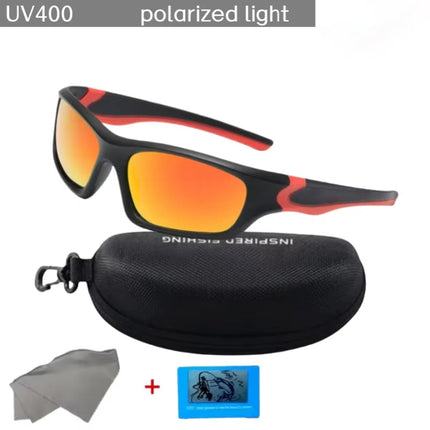 Polarized Fishing Sunglasses with UV400 Protection | Ergonomic Fit for Ultimate Eye Comfort 11