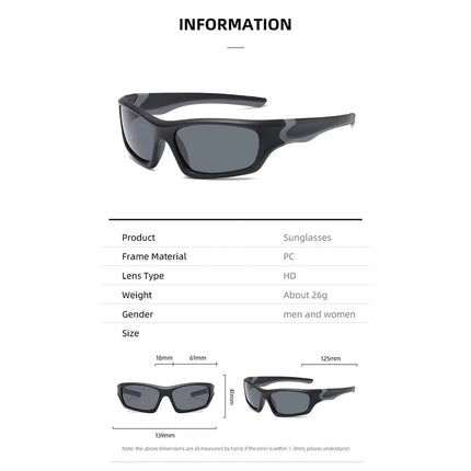 Polarized Fishing Sunglasses with UV400 Protection | Ergonomic Fit for Ultimate Eye Comfort 8