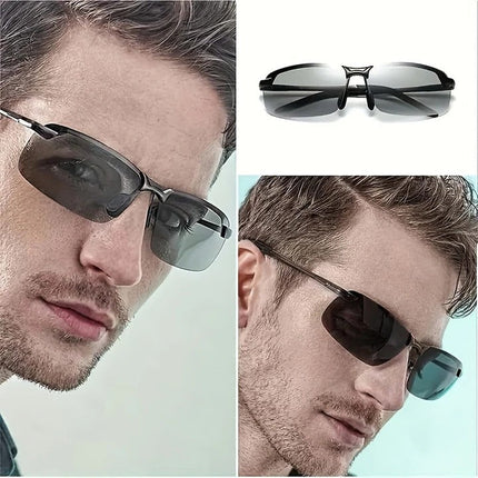 Polarized Photochromic Sunglasses with Automatic Light Adjustment | Stylish Eye Protection for Outdoor Activities 2