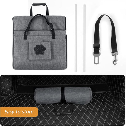PoochPod | Portable Dog & Cat Car Seat with Waterproof Design | Spacious & Secure for Comfortable Travel 4