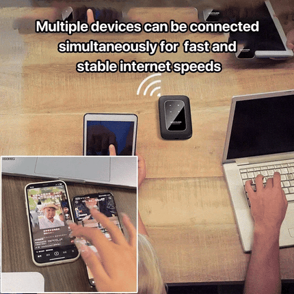 Portable 5G Router | High-Speed WiFi with Extended Battery Life | Reliable Internet for Travel and Streaming 5