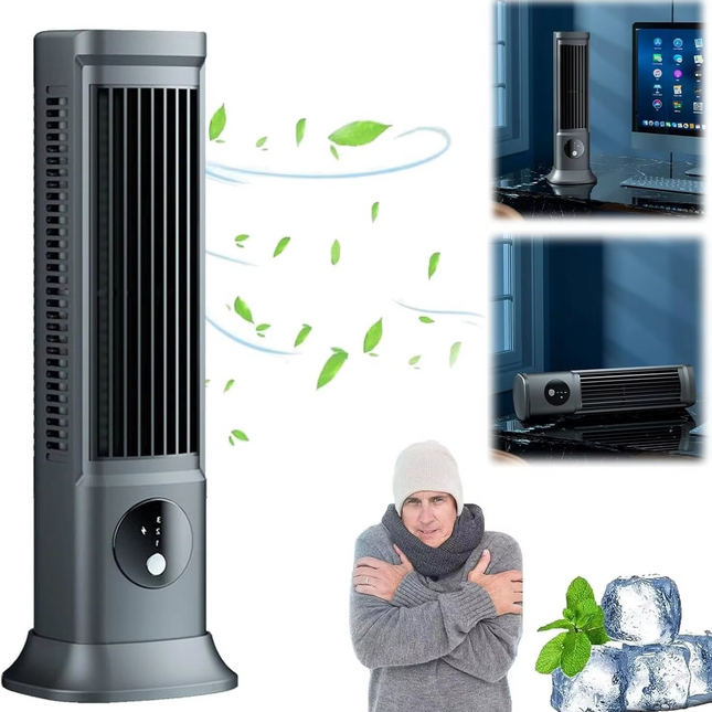Portable AC Unit | 3-Speed Portable Air Conditioner with Whisper-Quiet Operation | Compact Design for Instant Cooling Relief 0