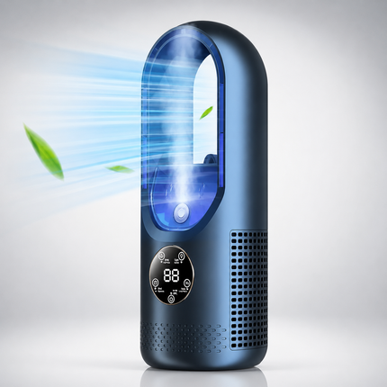 Portable AC Unit | Mini Air Conditioner with Bladeless Design | Energy Efficient for Small Spaces 4