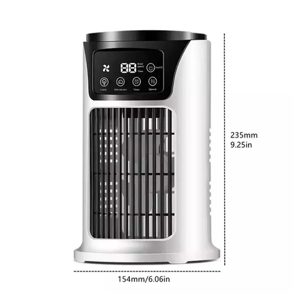 Portable AC Unit | Mini Air Conditioner with Remote Control & Energy Saving Design | Ideal for Small Spaces 2
