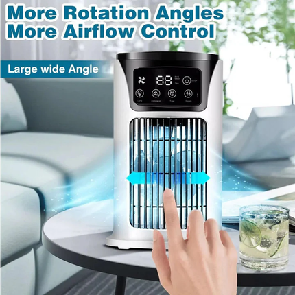 Portable AC Unit | Mini Air Conditioner with Remote Control & Energy Saving Design | Ideal for Small Spaces 4