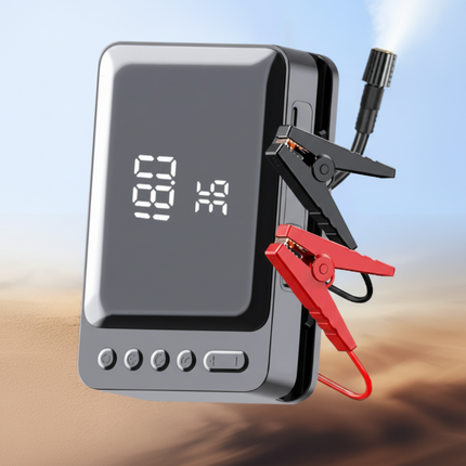 Portable Air Compressor Power Pack | 4000A Car Jump Starter with Smart Features for Roadside Assistance 3