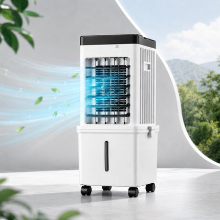 Portable Air Conditioner | 12000 BTU Compact Evaporative Cooling with Remote Control | Ideal for Rooms up to 550 sq ft 1