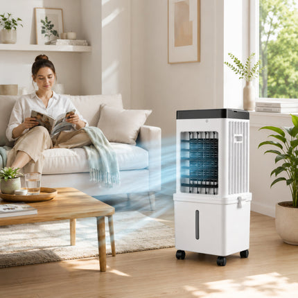 Portable Air Conditioner | 12000 BTU Compact Evaporative Cooling with Remote Control | Ideal for Rooms up to 550 sq ft 2