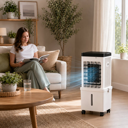 Portable Air Conditioner | 12000 BTU Cooling Unit with Remote Control | Efficient Evaporative Cooler for Comfort in Any Room 2