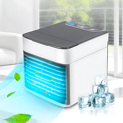 Portable Air Cooler | 3-in-1 Evaporative Cooler Fan with LED Light | Lightweight Design for Fresh Air and Comfort 0