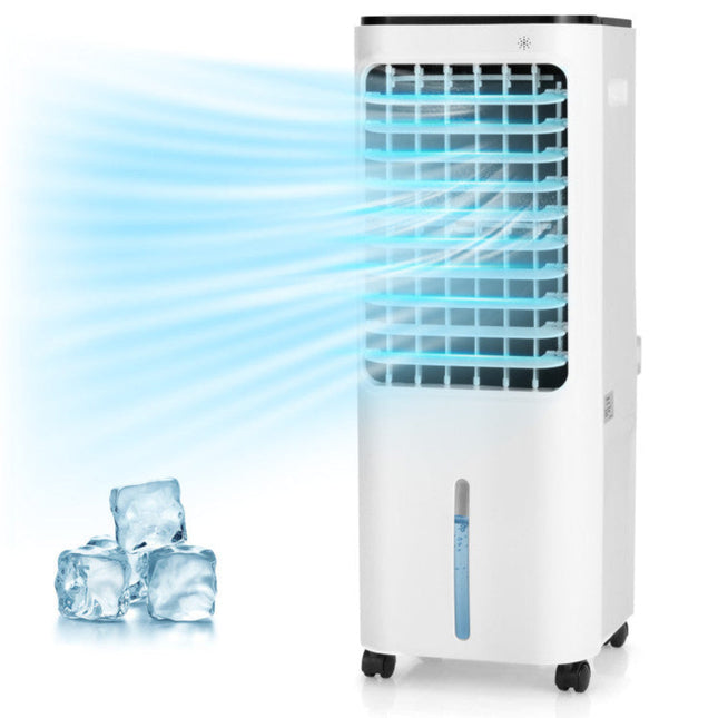 Portable Air Cooler | 4-in-1 Evaporative Fan with 12L Water Tank | Customizable Airflow for Home Comfort 1