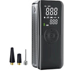 Portable Air Pump | Rechargeable Tire Inflator with 150 PSI | Compact Design for Quick Inflation 0