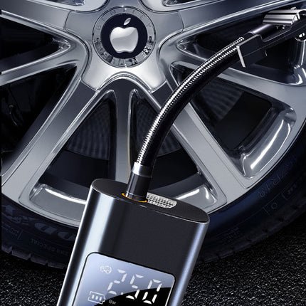 Portable Air Pump | Wireless Tire Inflator with Digital Display | Compact Design for Easy Transport 2