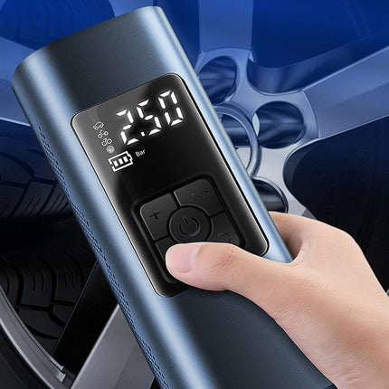 Portable Air Pump | Wireless Tire Inflator with Digital Display | Compact Design for Easy Transport 5