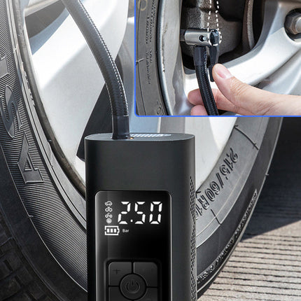 Portable Air Pump | Wireless Tire Inflator with Digital Display | Compact Design for Easy Transport 6