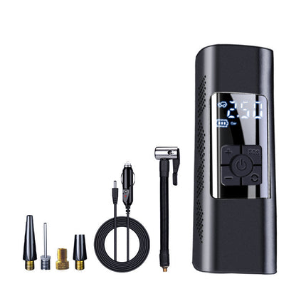 Portable Air Pump | Wireless Tire Inflator with Digital Display | Compact Design for Easy Transport 8