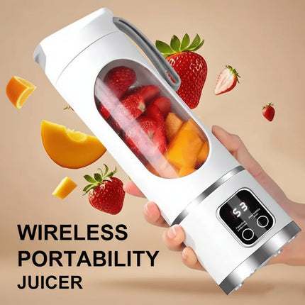 Portable Blender Cup | USB Rechargeable Smoothie Juicer for Quick Drinks 4