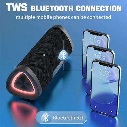 Portable Bluetooth Speaker | Wireless Design with 24W Stereo Sound | IPX7 Waterproof for Outdoor Adventures 2