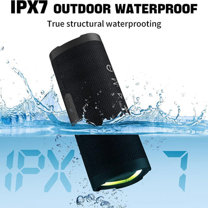 Portable Bluetooth Speaker | Wireless Design with 24W Stereo Sound | IPX7 Waterproof for Outdoor Adventures 5