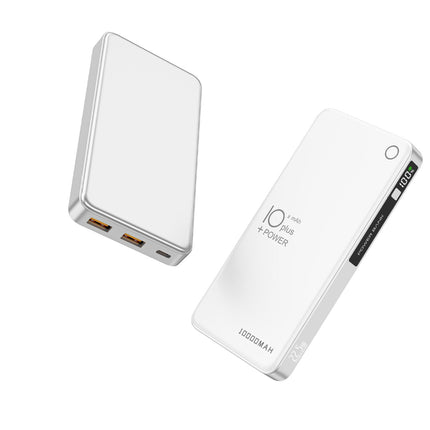 Portable Charger | 10000 mAh Power Bank with Fast Charging & LCD Display | Dual USB Ports for On-the-Go Charging 0