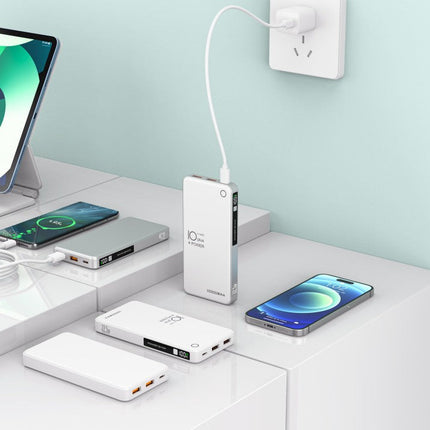 Portable Charger | 10000 mAh Power Bank with Fast Charging & LCD Display | Dual USB Ports for On-the-Go Charging 1