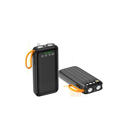 Portable Charger | 10000mAh Power Bank with LED Display & Fast Charging | Compact Design for On-the-Go Use 4