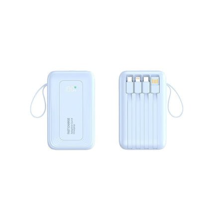 Portable Charger | 10000mAh Power Bank with Smart Charging & LED Display | Compact Design for On-the-Go Charging 1