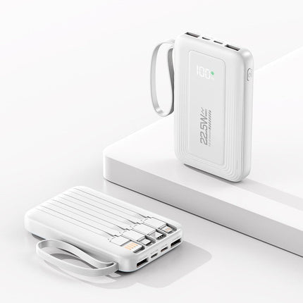 Portable Charger | 10000mAh Power Bank with Smart Charging & LED Display | Compact Design for On-the-Go Charging 10