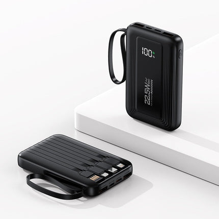 Portable Charger | 10000mAh Power Bank with Smart Charging & LED Display | Compact Design for On-the-Go Charging 12