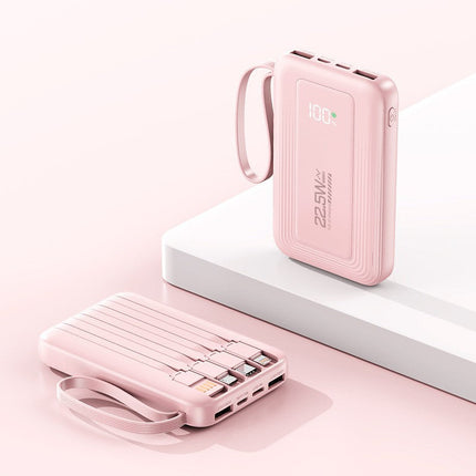 Portable Charger | 10000mAh Power Bank with Smart Charging & LED Display | Compact Design for On-the-Go Charging 6