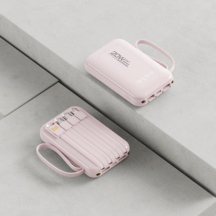 Portable Charger | 10000mAh Power Bank with Smart Charging & LED Display | Compact Design for On-the-Go Charging 8