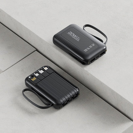 Portable Charger | 10000mAh Power Bank with Smart Charging & LED Display | Compact Design for On-the-Go Charging 9