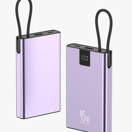 Portable Charger | 10000mAh Power Bank with Smart LED Display | Fast Charging for All Devices 5