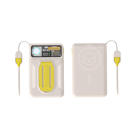 Portable Charger | 10000mAh Power Bank with Wireless Charging & LCD Display | Convenient Power for Mobile Devices 2