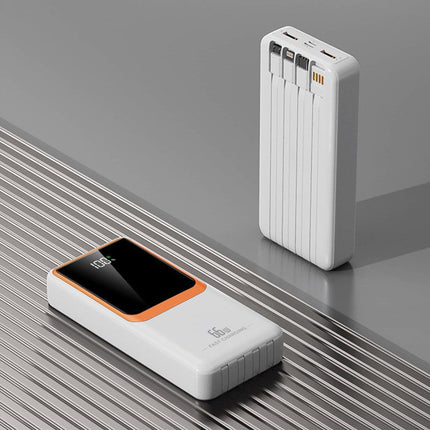 Portable Charger | 66W Fast Charging Power Bank with LCD Display | Compact Design for On-the-Go Charging 2