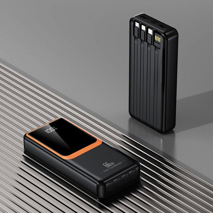 Portable Charger | 66W Fast Charging Power Bank with LCD Display | Compact Design for On-the-Go Charging 8