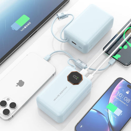 Portable Charger | Fast Charging Power Bank with LED Display | Compact Design for On-the-Go Convenience 2