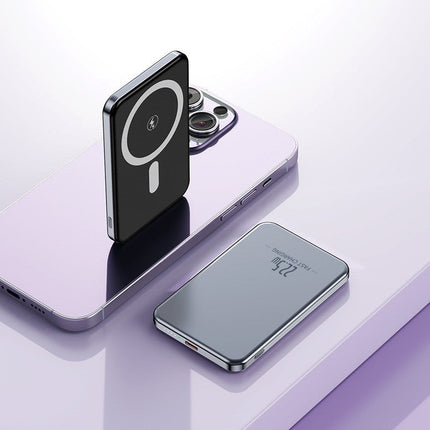 Portable Charger | High-Speed Magnetic Phone Charger with Compact Design | Ideal for On-the-Go Convenience 0
