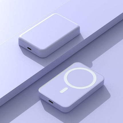 Portable Charger | Induction Power Bank with Integrated Cable Management | High Capacity for Effortless Charging 3