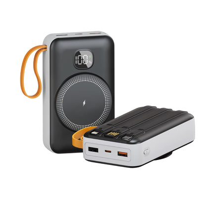 Portable Charger | Inductive Fast Charging Power Bank with LED Indicator | Compact Design for On-the-Go Device Charging 2