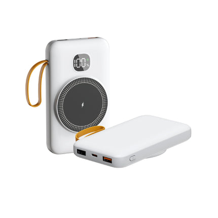 Portable Charger | Inductive Fast Charging Power Bank with LED Indicator | Compact Design for On-the-Go Device Charging 4