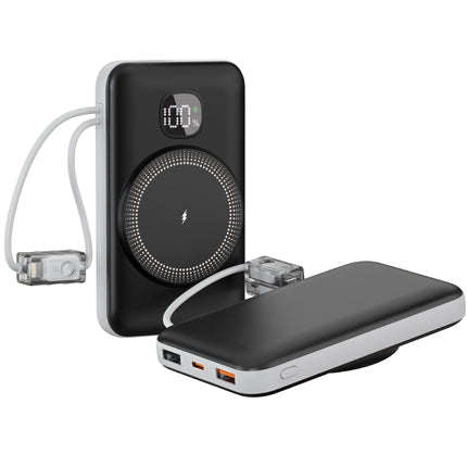 Portable Charger | Inductive Fast Charging Power Bank with LED Indicator | Compact Design for On-the-Go Device Charging 7