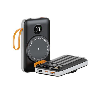 Portable Charger | Inductive Fast Charging Power Bank with LED Indicator | Compact Design for On-the-Go Device Charging 8