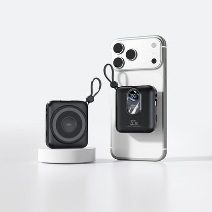 Portable Charger | Mini Power Bank with Fast Induction Charging | Compact Design for On-the-Go Convenience 4