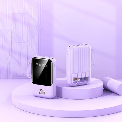 Portable Charger | Power Bank with Fast USB-C Charging & Digital Display | Compact Design for On-the-Go Use 0