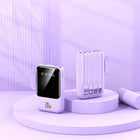 Portable Charger | Power Bank with Fast USB-C Charging & Digital Display | Compact Design for On-the-Go Use 0