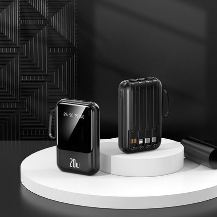 Portable Charger | Power Bank with Fast USB-C Charging & Digital Display | Compact Design for On-the-Go Use 4