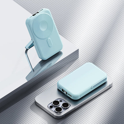 Portable Charger | Power Bank with Foldable Stand & Digital Indicator | Compact Design for On-the-Go Charging 2
